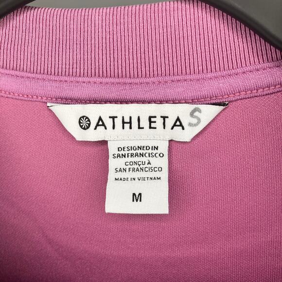NWT ATHLETA Seasoft Crewneck Sweatshirt Purple Medium - Picture 4 of 6